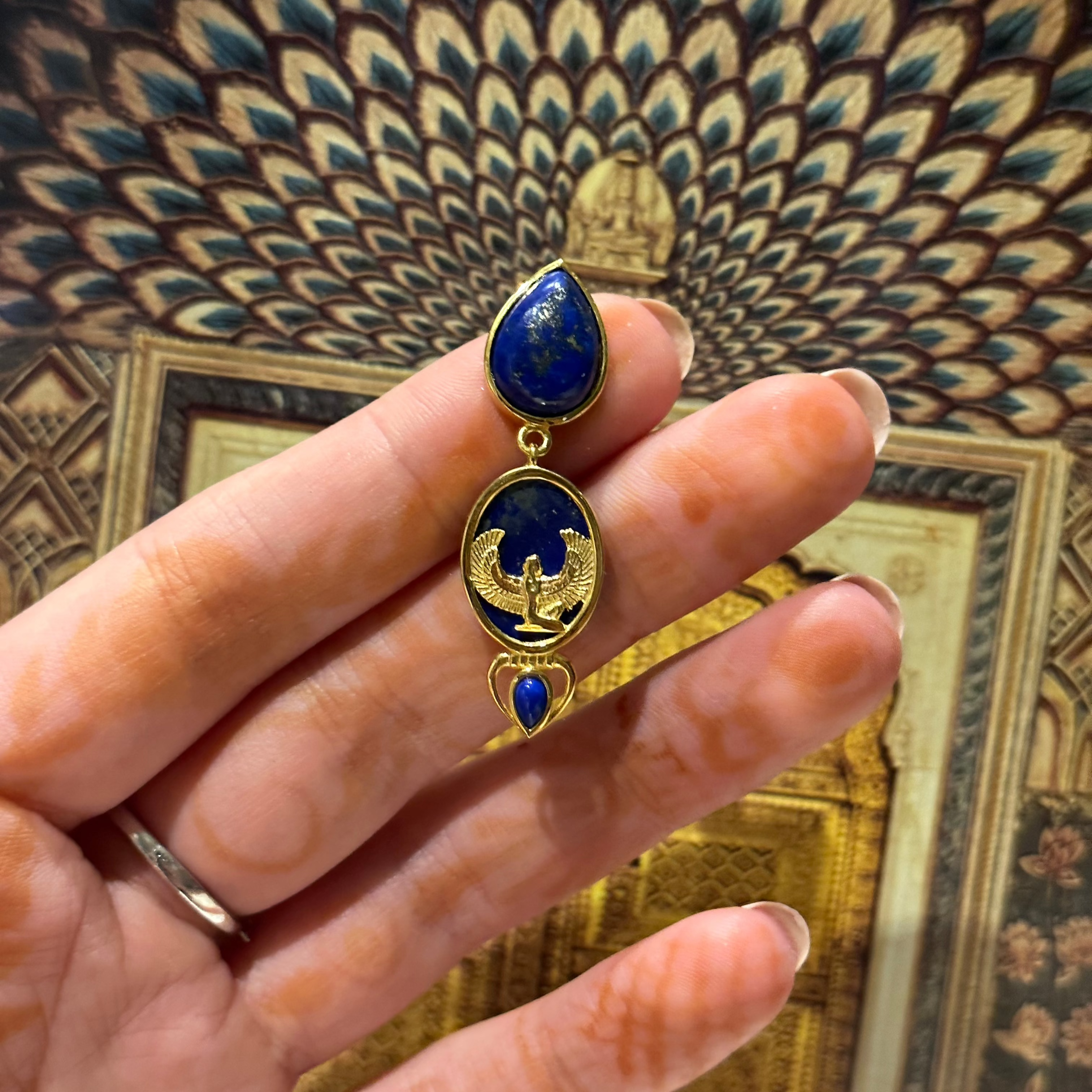 Boucles d'oreilles Déesse Isis