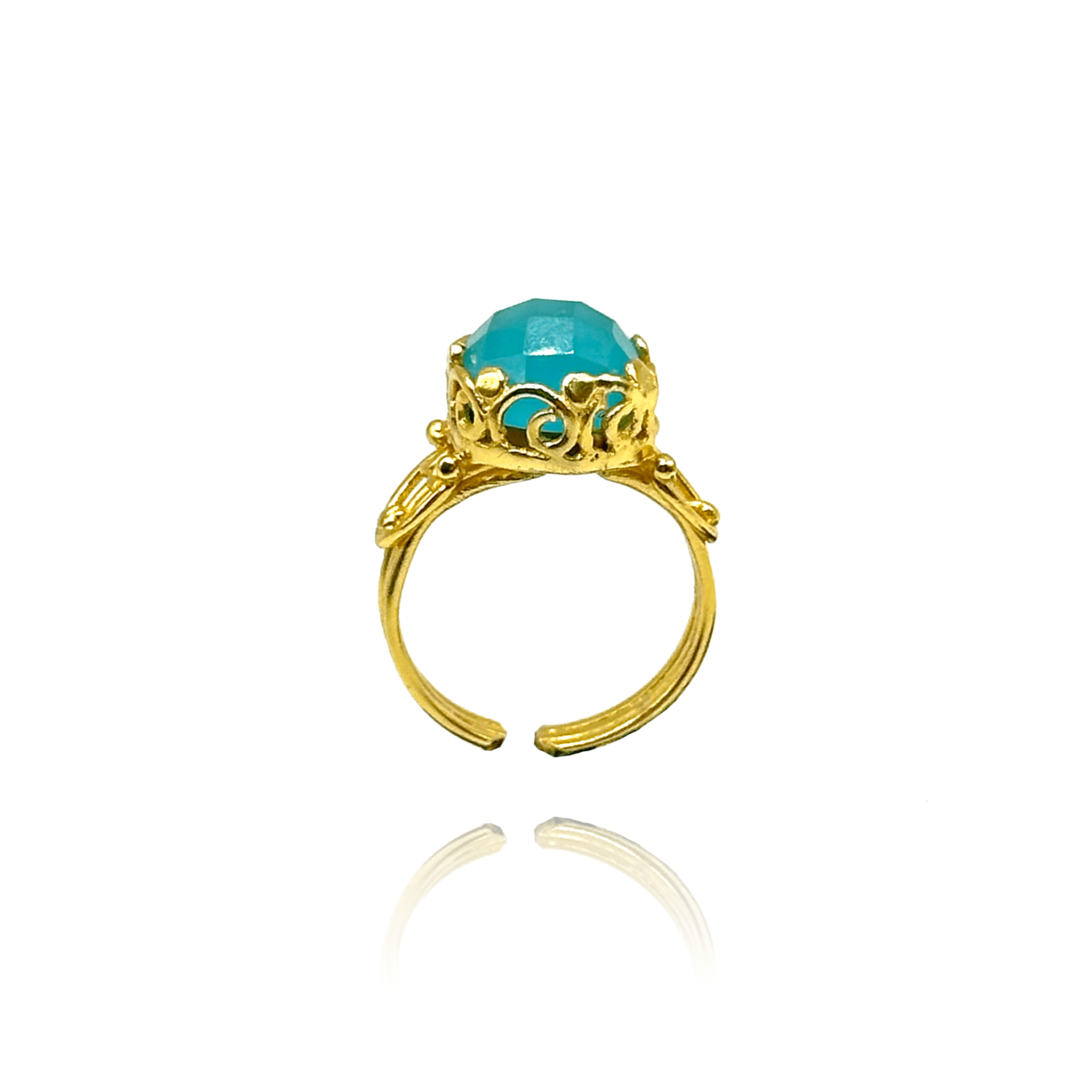 Azure Byzantium Ring - BOA PALACE