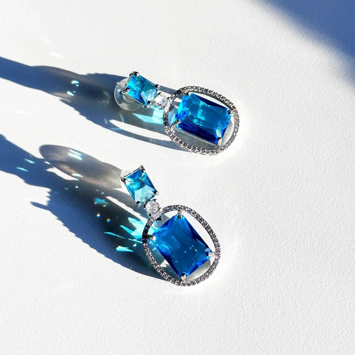 Blue Depth Earring - BOA PALACE