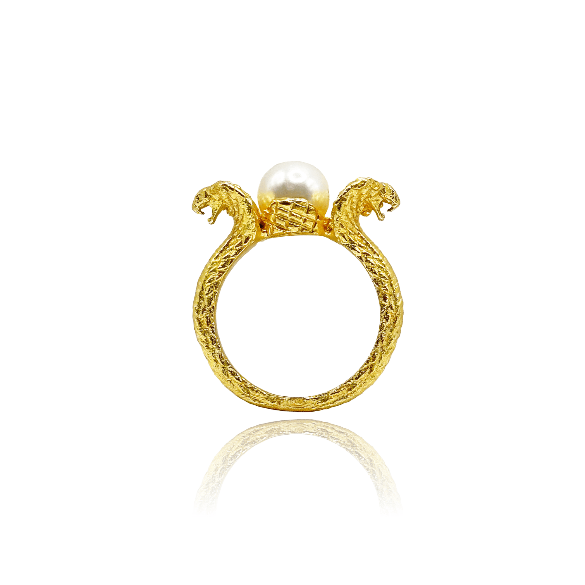 Cobra Pearl Ring - BOA PALACE