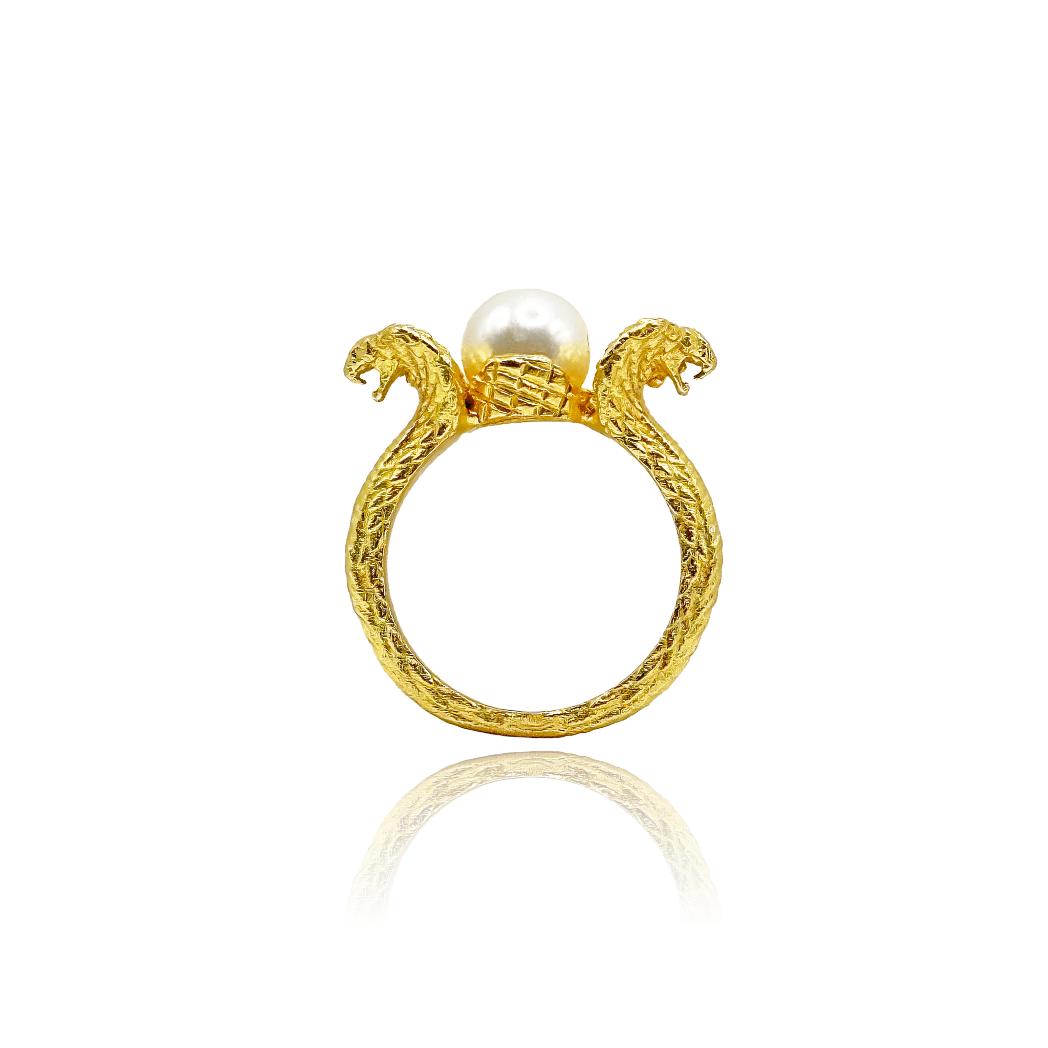Cobra Pearl Ring - BOA PALACE