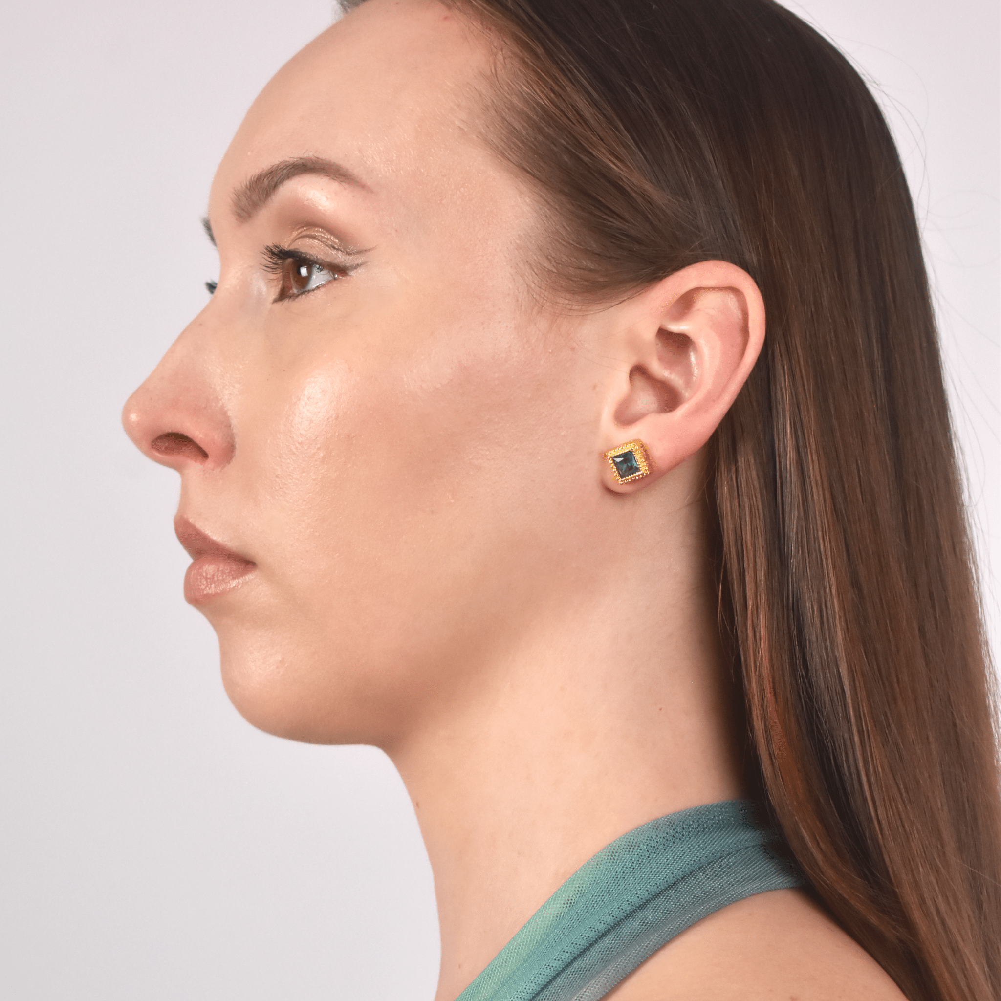 Etruscan Tessera Earrings - BOA PALACE