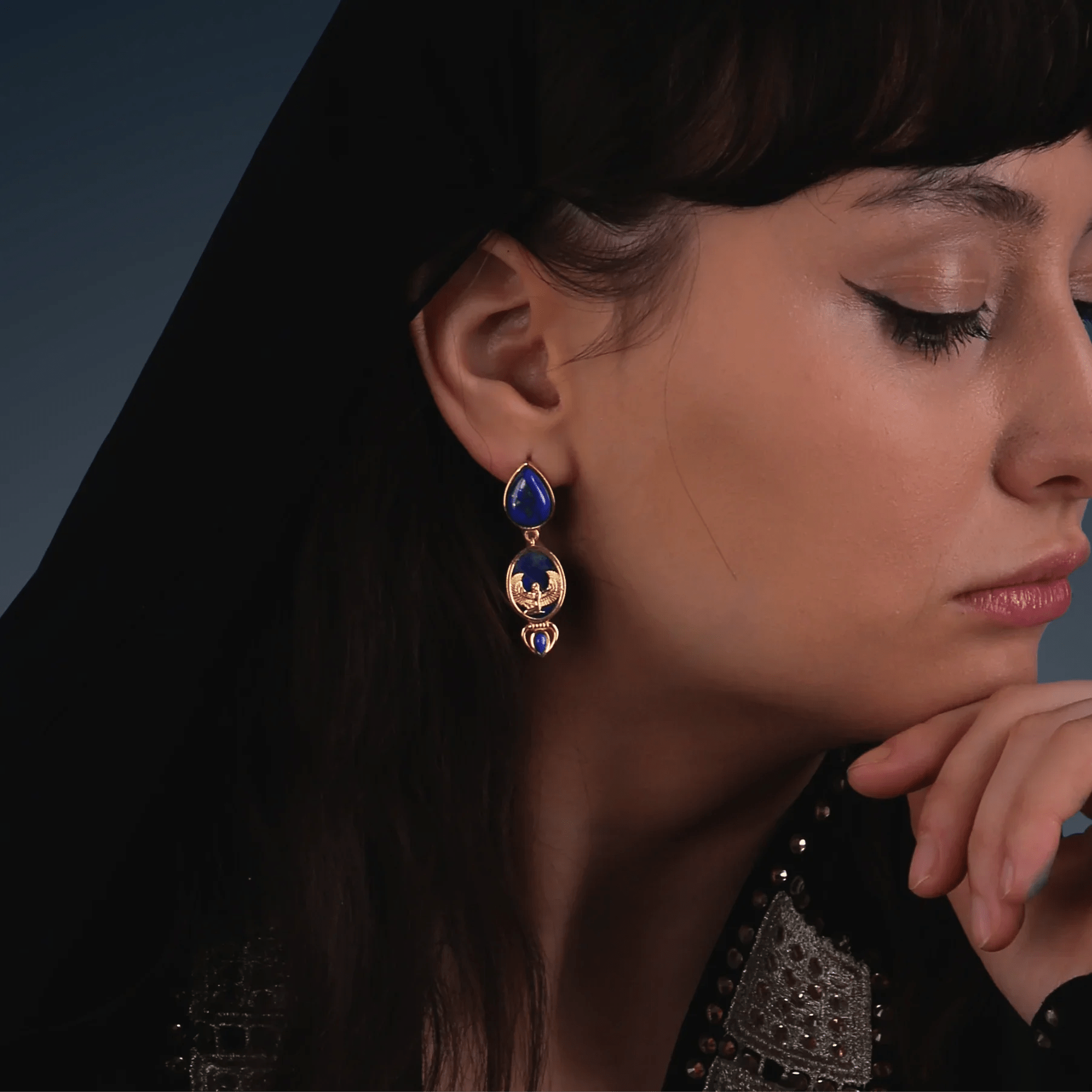 Goddess Isis Earrings - BOA PALACE