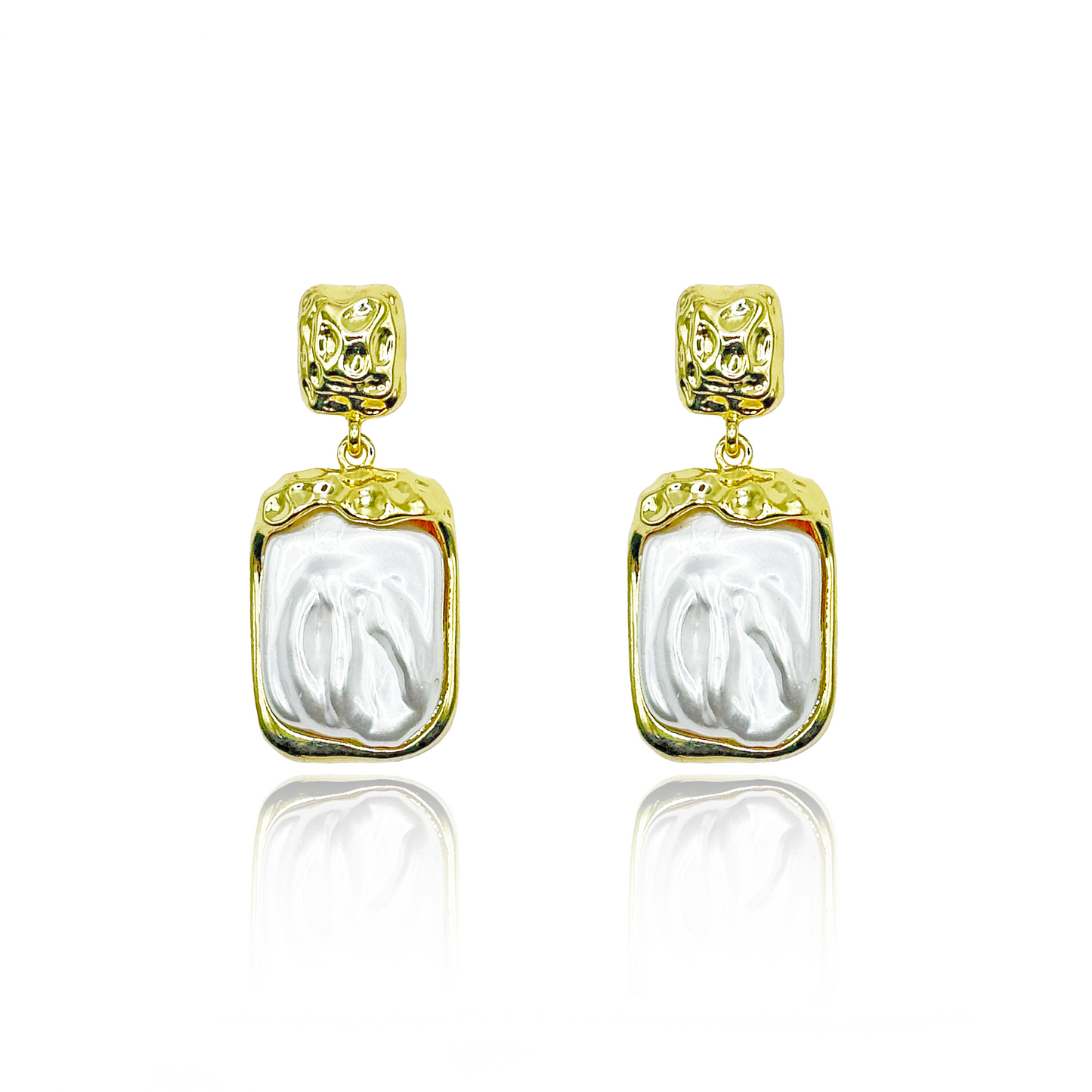 Pearl Sheet Earrings
