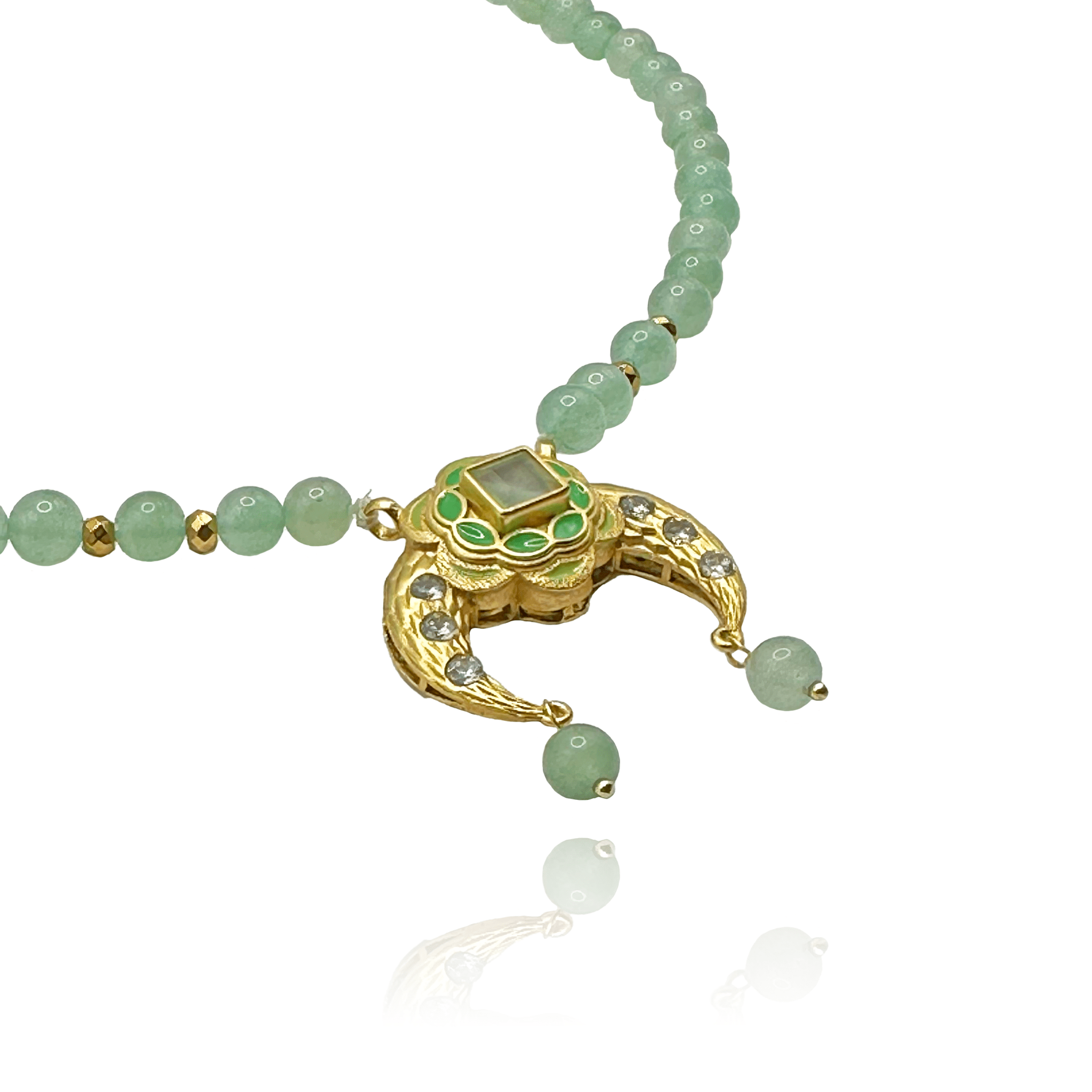 Persian Isfahan Moon Necklace - BOA PALACE