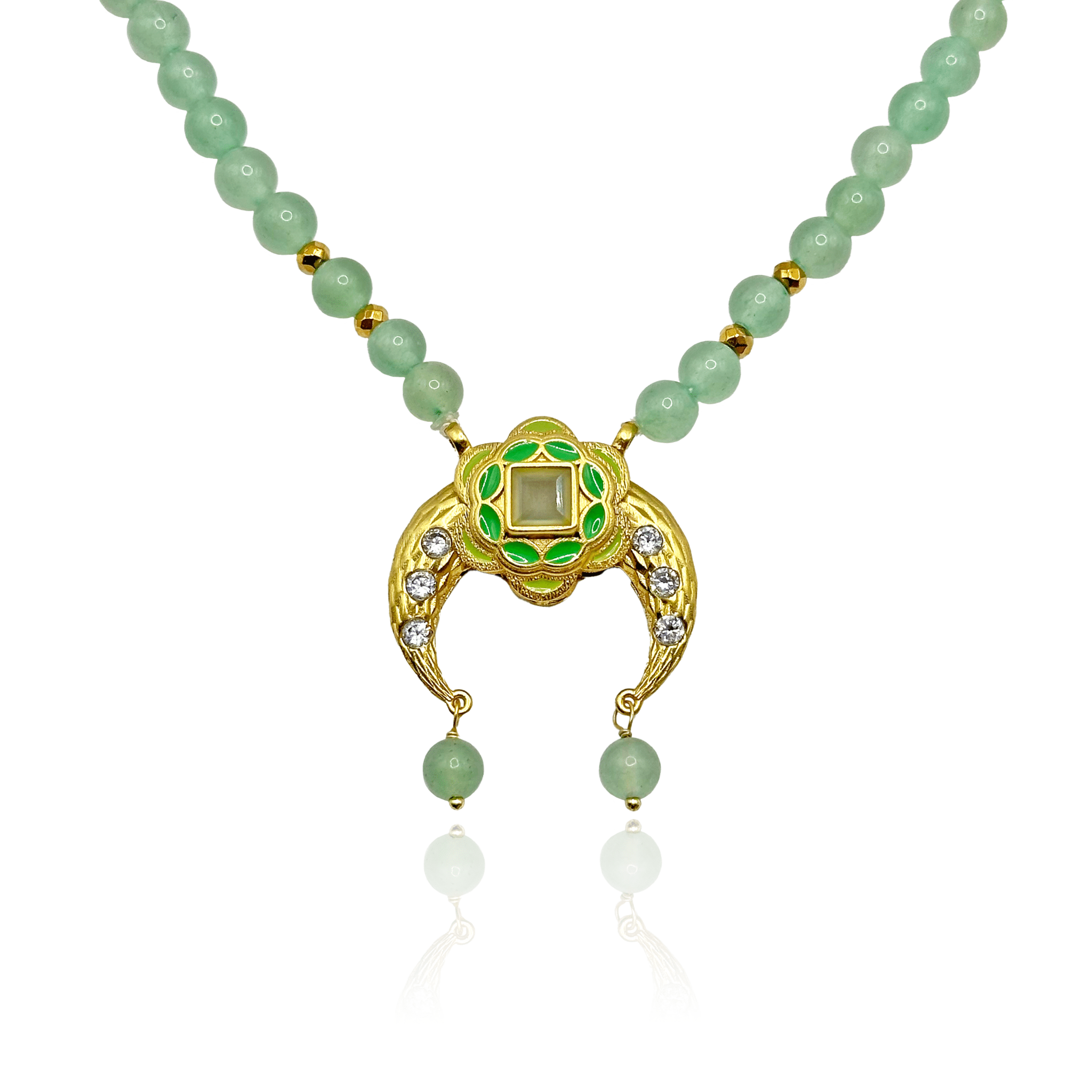 Persian Isfahan Moon Necklace - BOA PALACE
