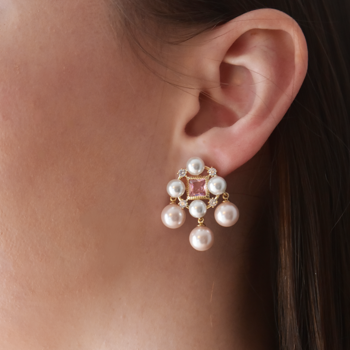Pink Baroque Pearls