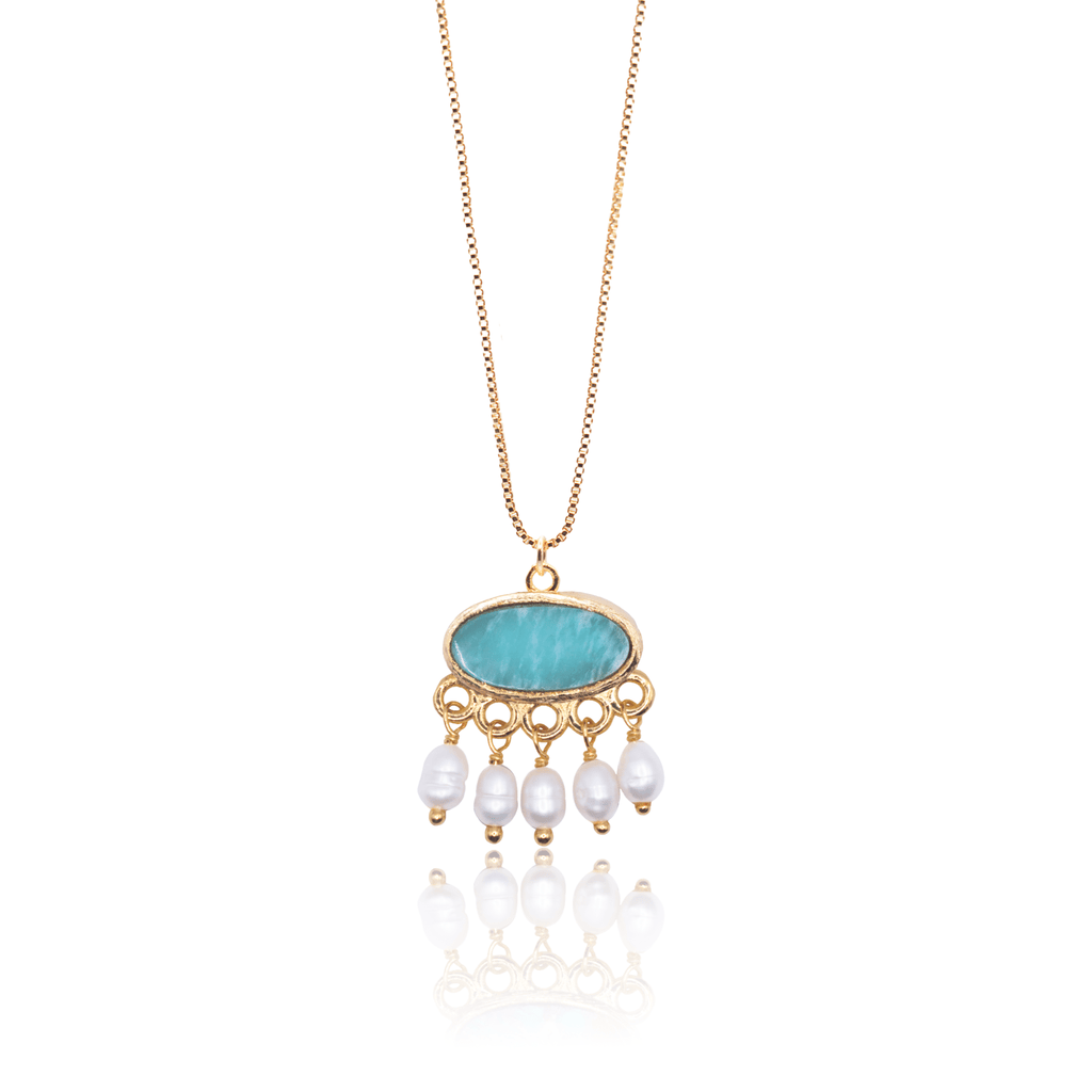 Amazonite Inner Journey Necklace - BOA PALACE
