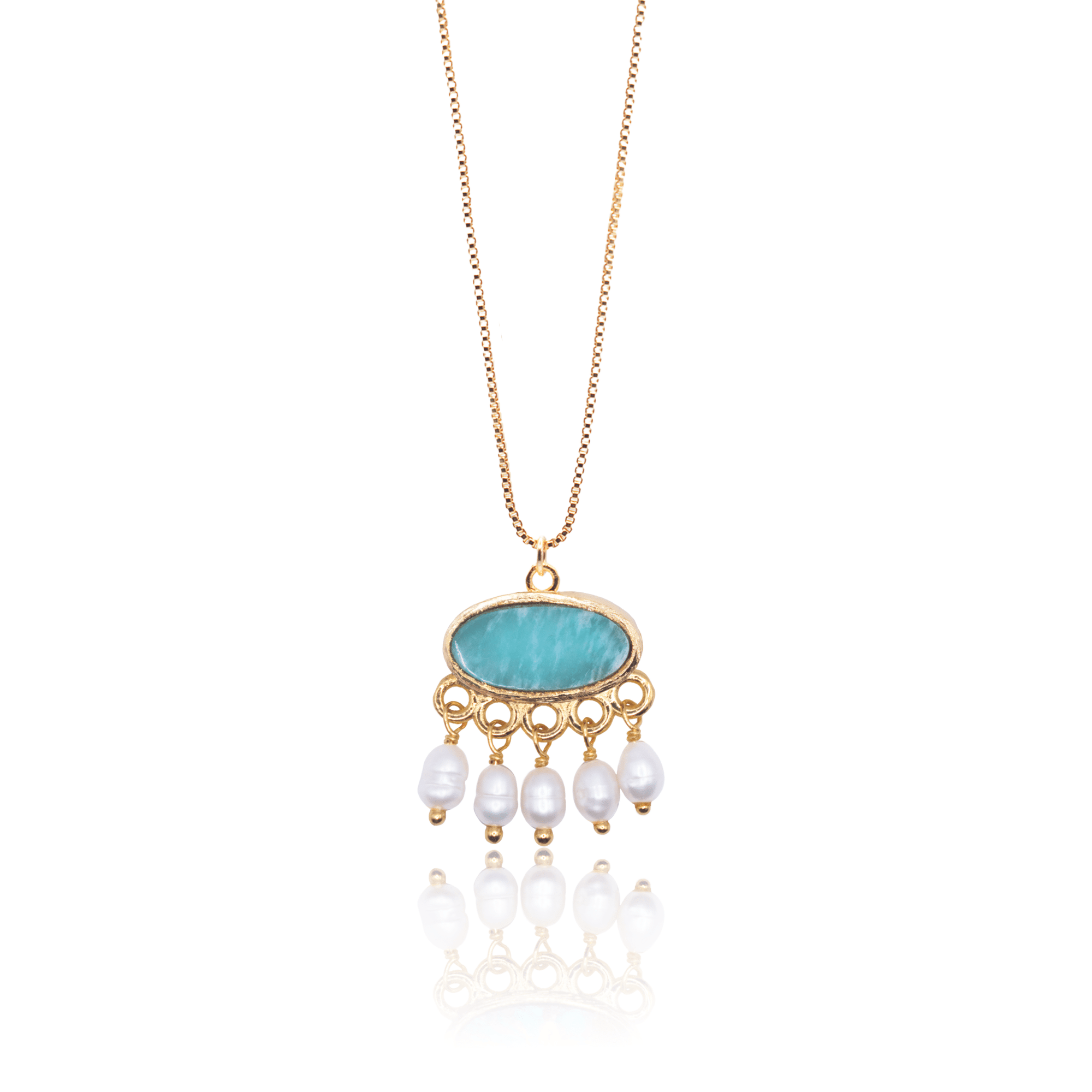 Amazonite Inner Journey Necklace - BOA PALACE