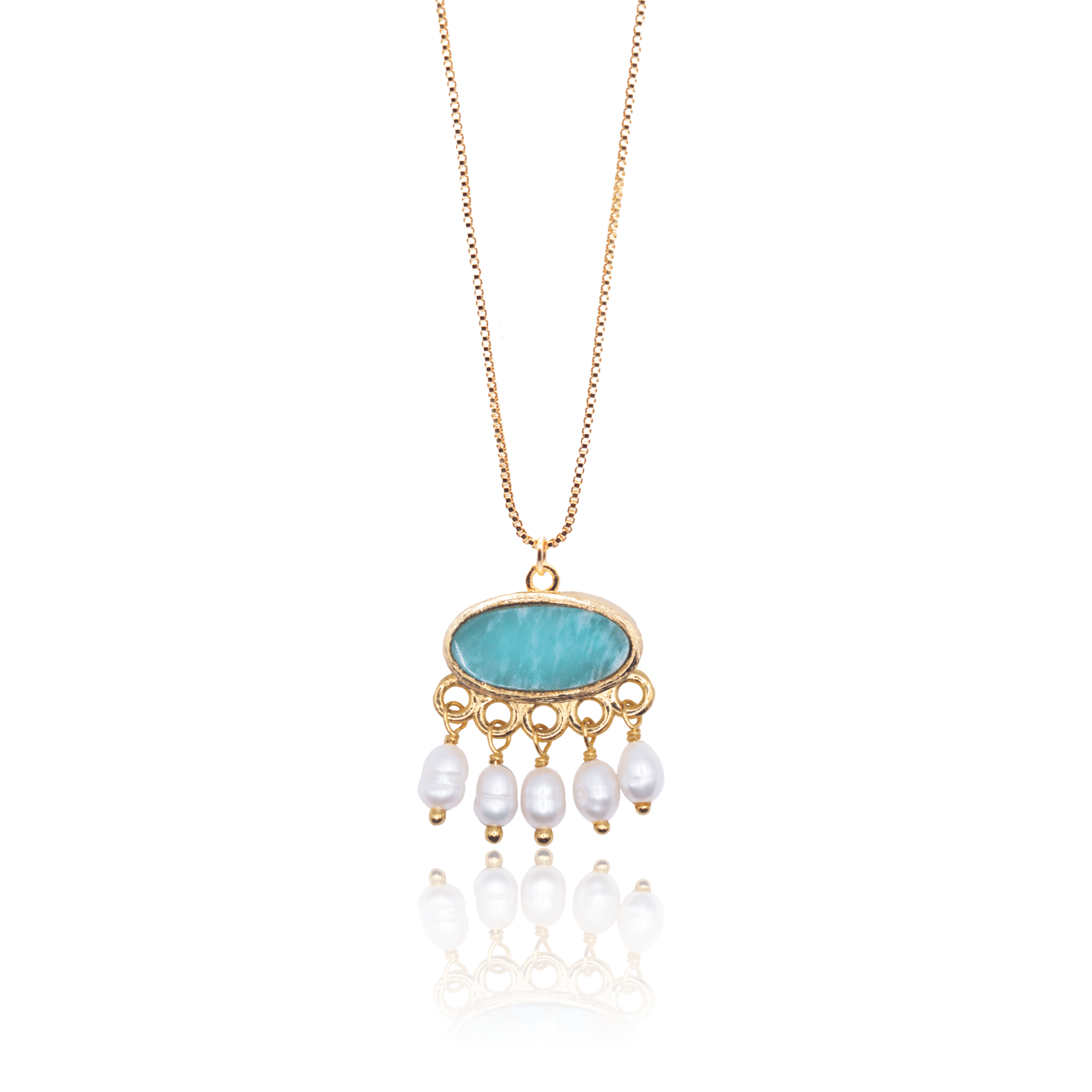 Amazonite Inner Journey Necklace - BOA PALACE