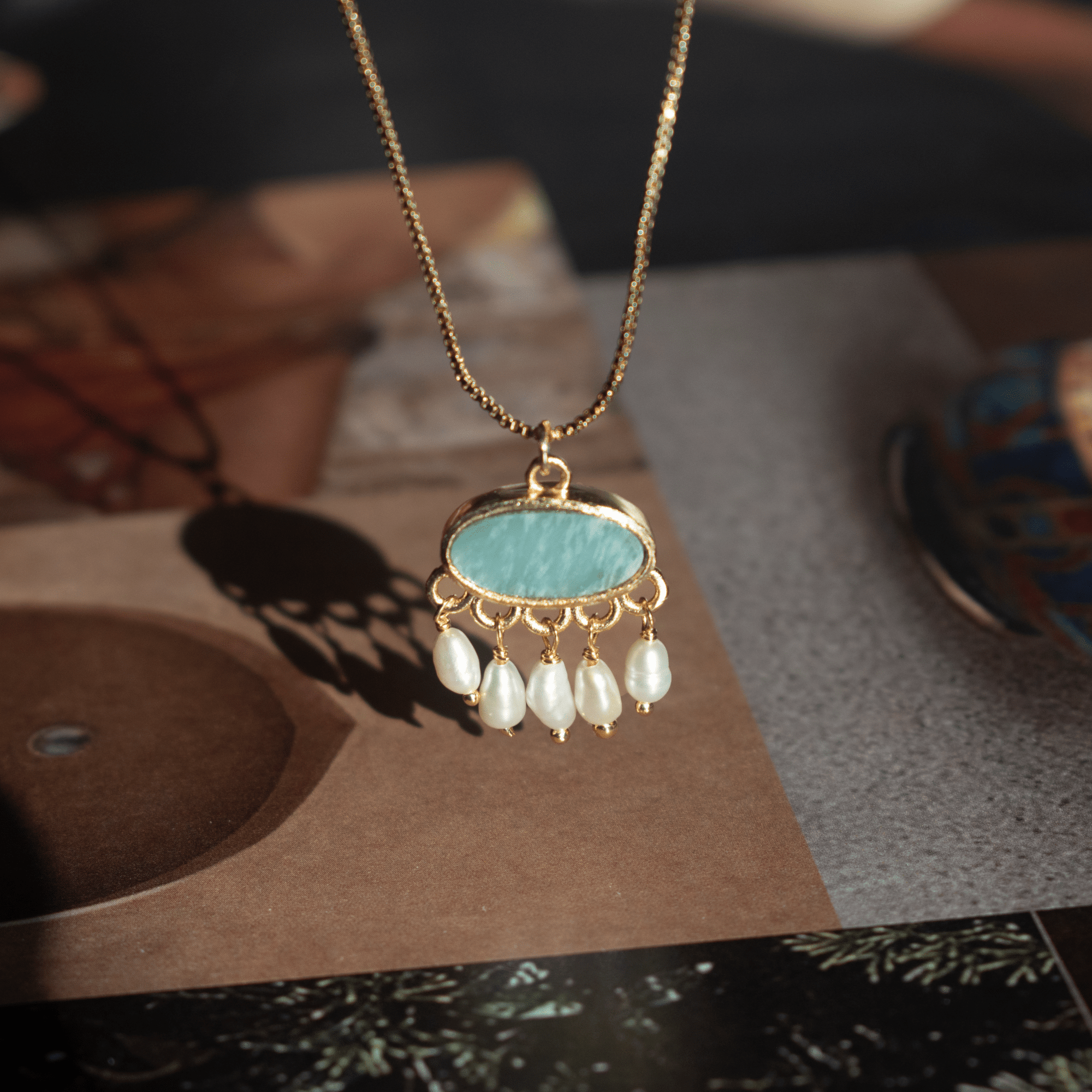 Amazonite Inner Journey Necklace - BOA PALACE