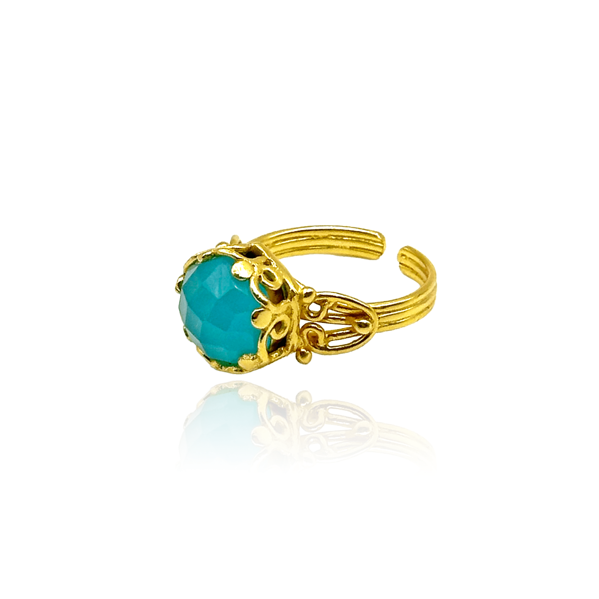 Azure Byzantium Ring - BOA PALACE