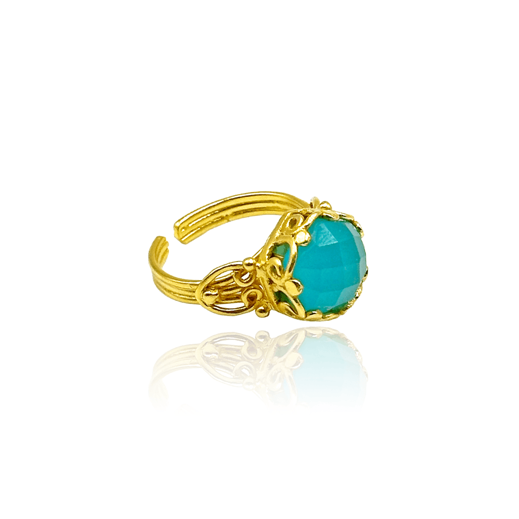 Azure Byzantium Ring - BOA PALACE