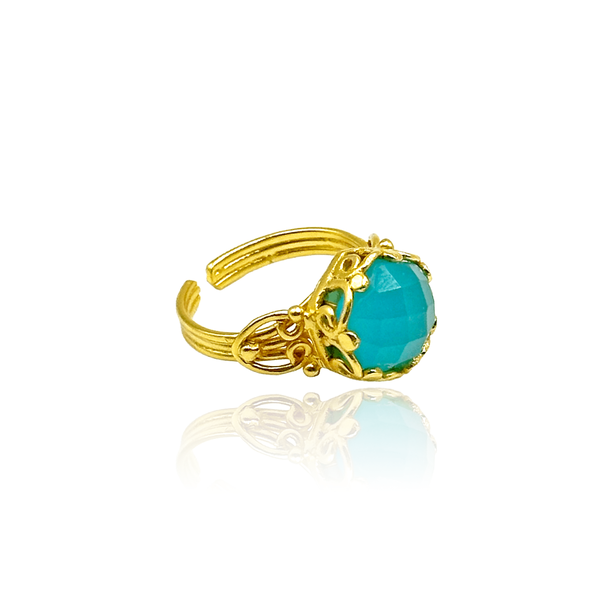 Azure Byzantium Ring - BOA PALACE