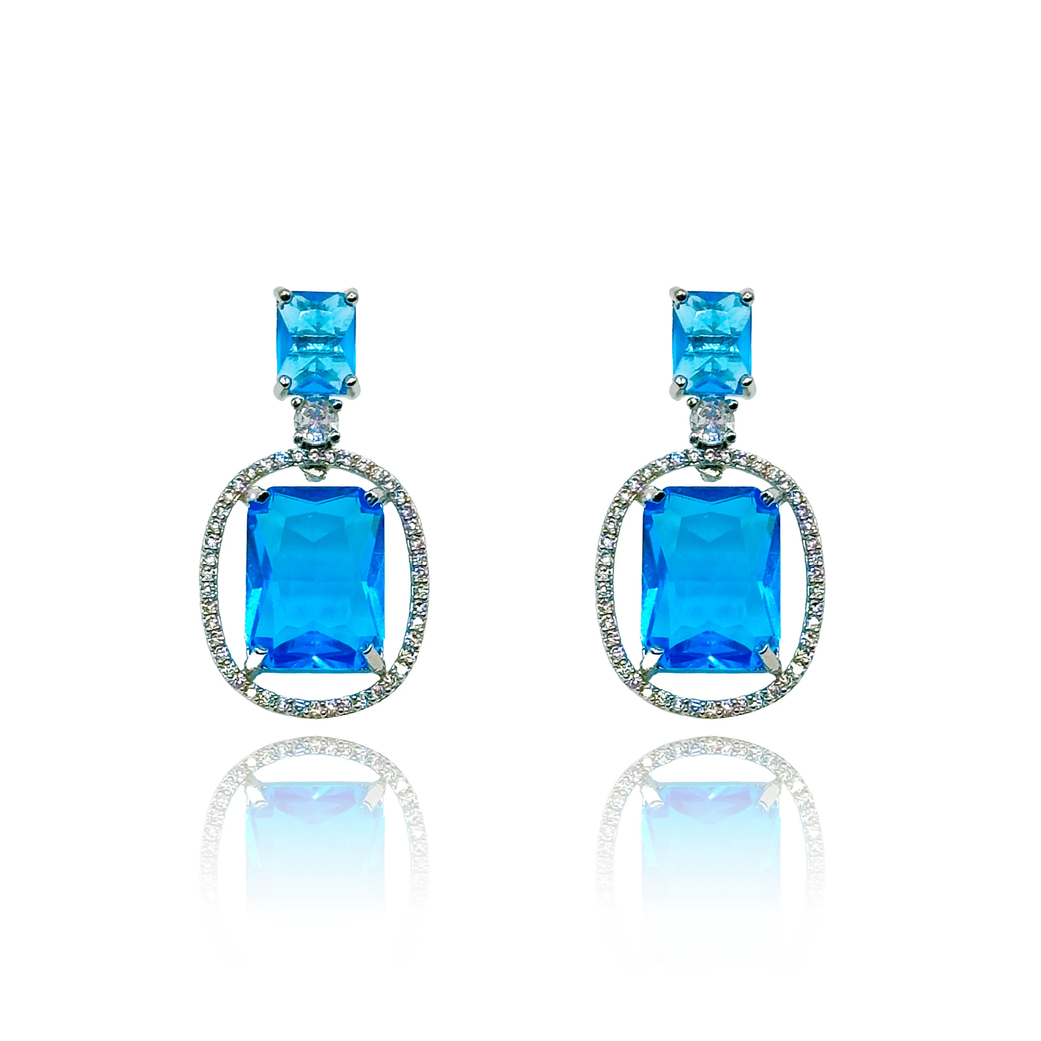 Blue Depth Earring - BOA PALACE