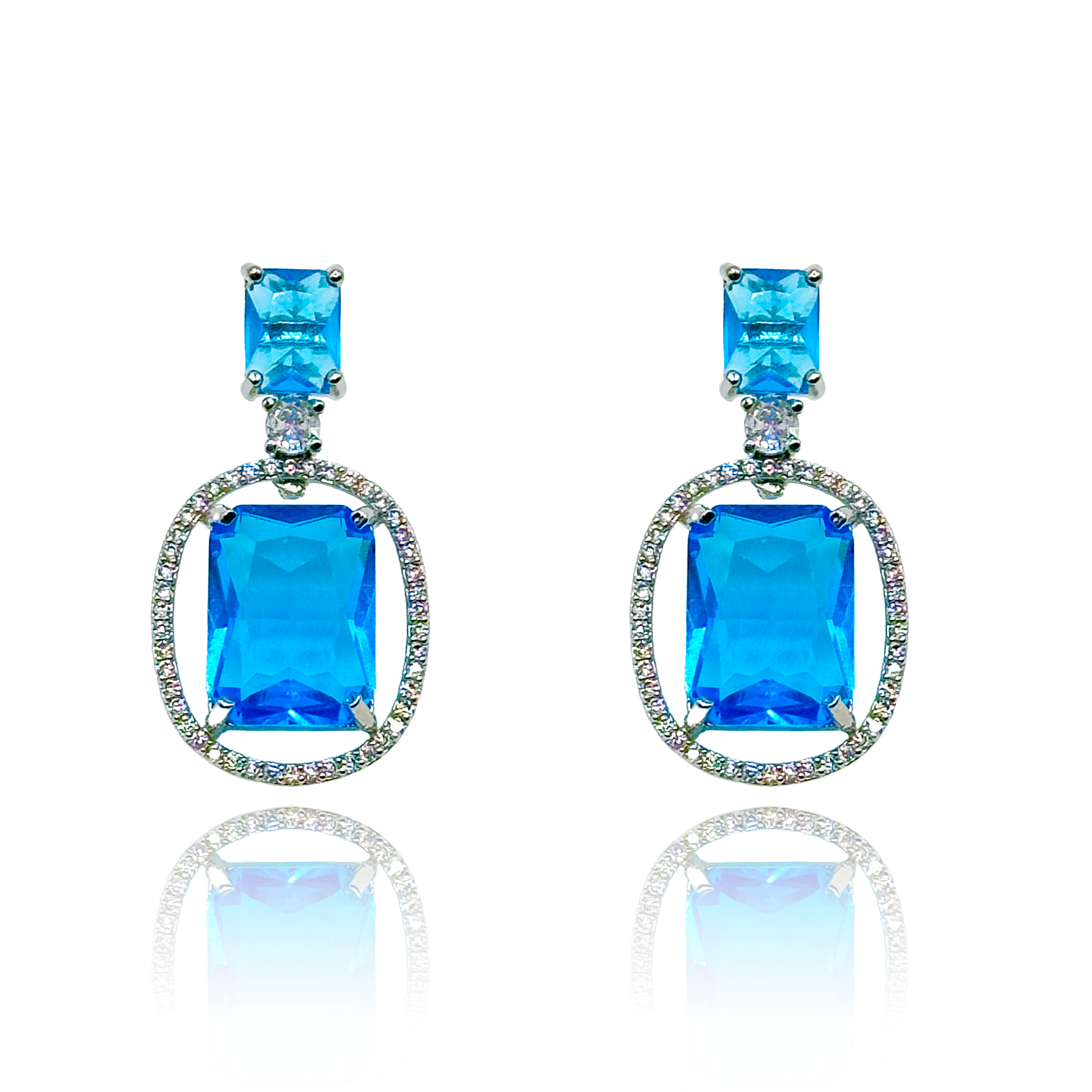 Blue Depth Earring