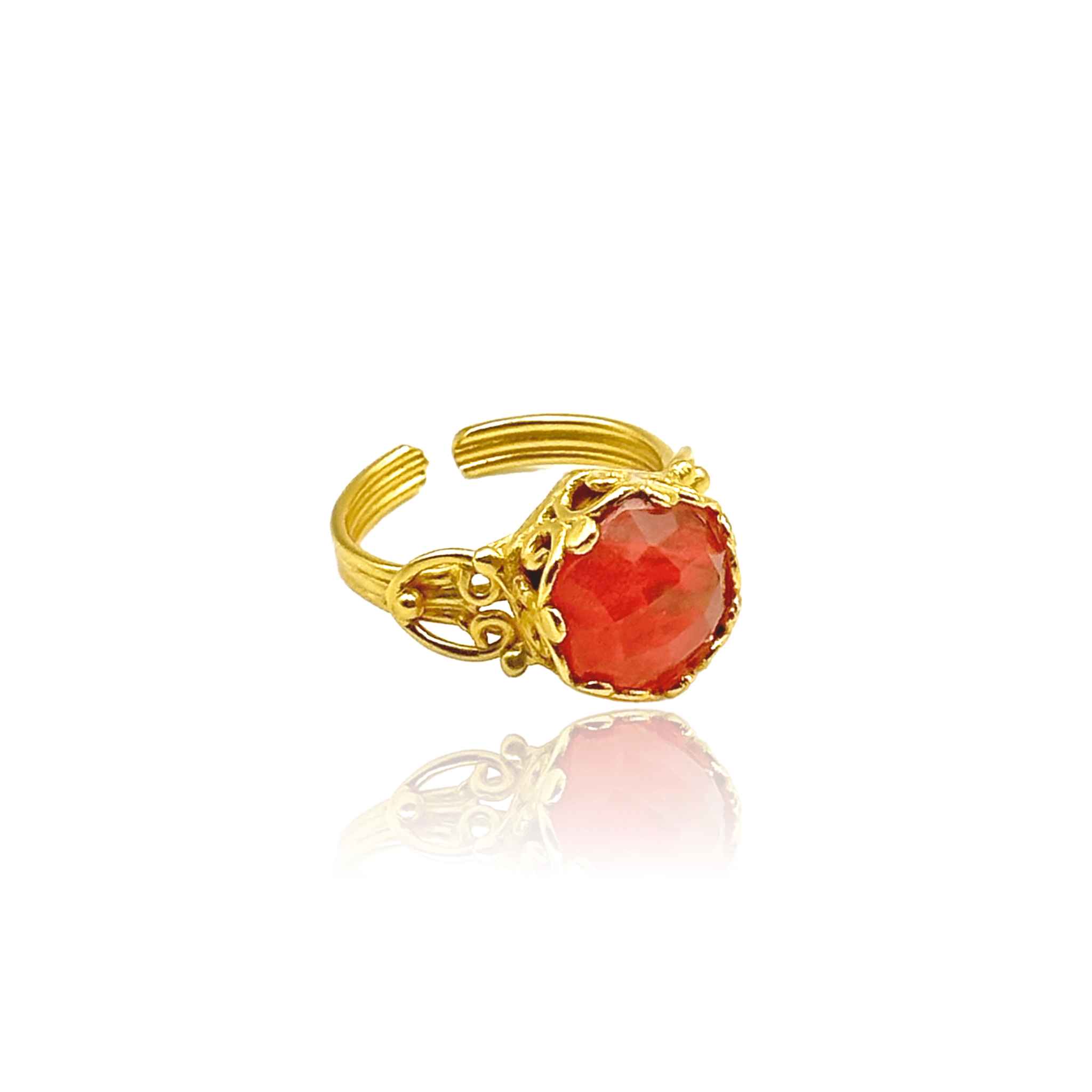Byzantia Rosata Ring - BOA PALACE