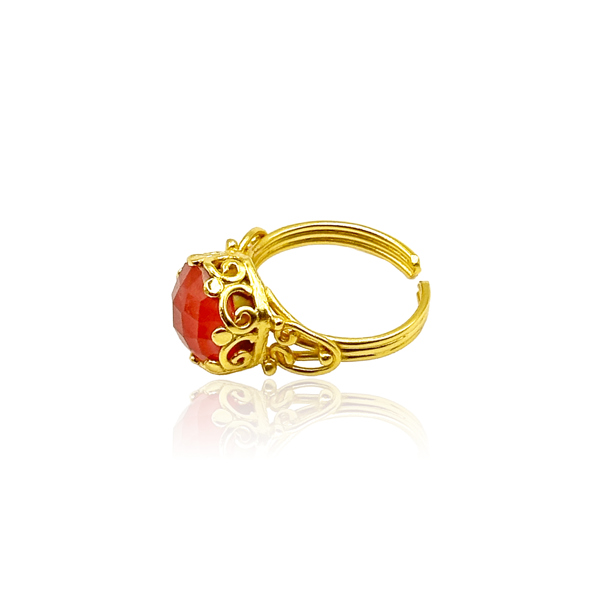 Byzantia Rosata Ring - BOA PALACE