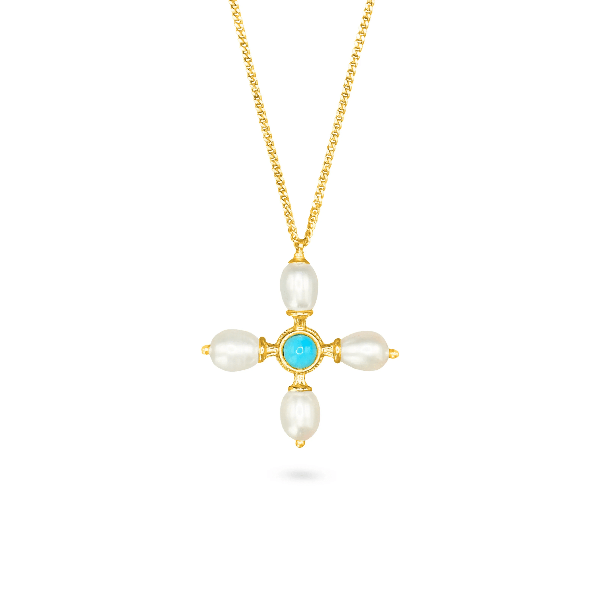 Byzantine Cross Necklace - BOA PALACE