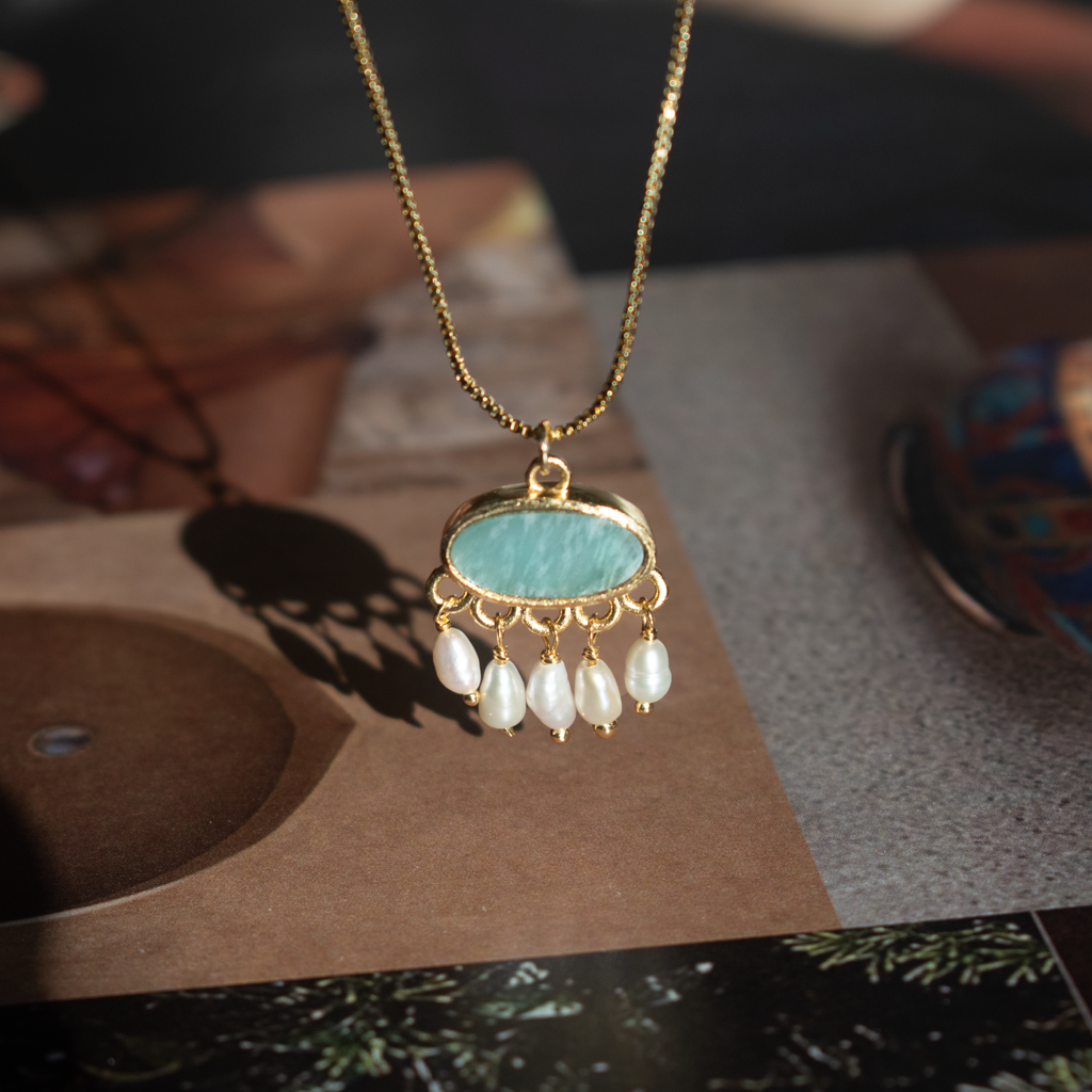 Collier Amazonite Inner Journey