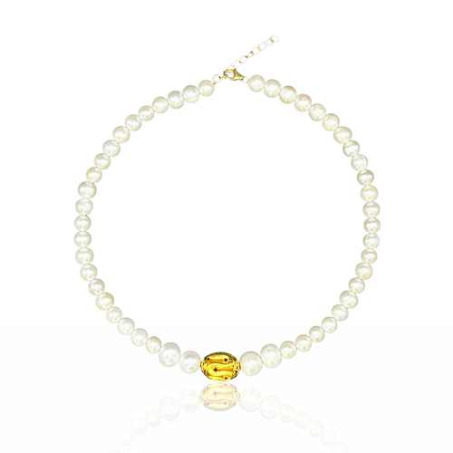Choker With a Snake Charm / Gold