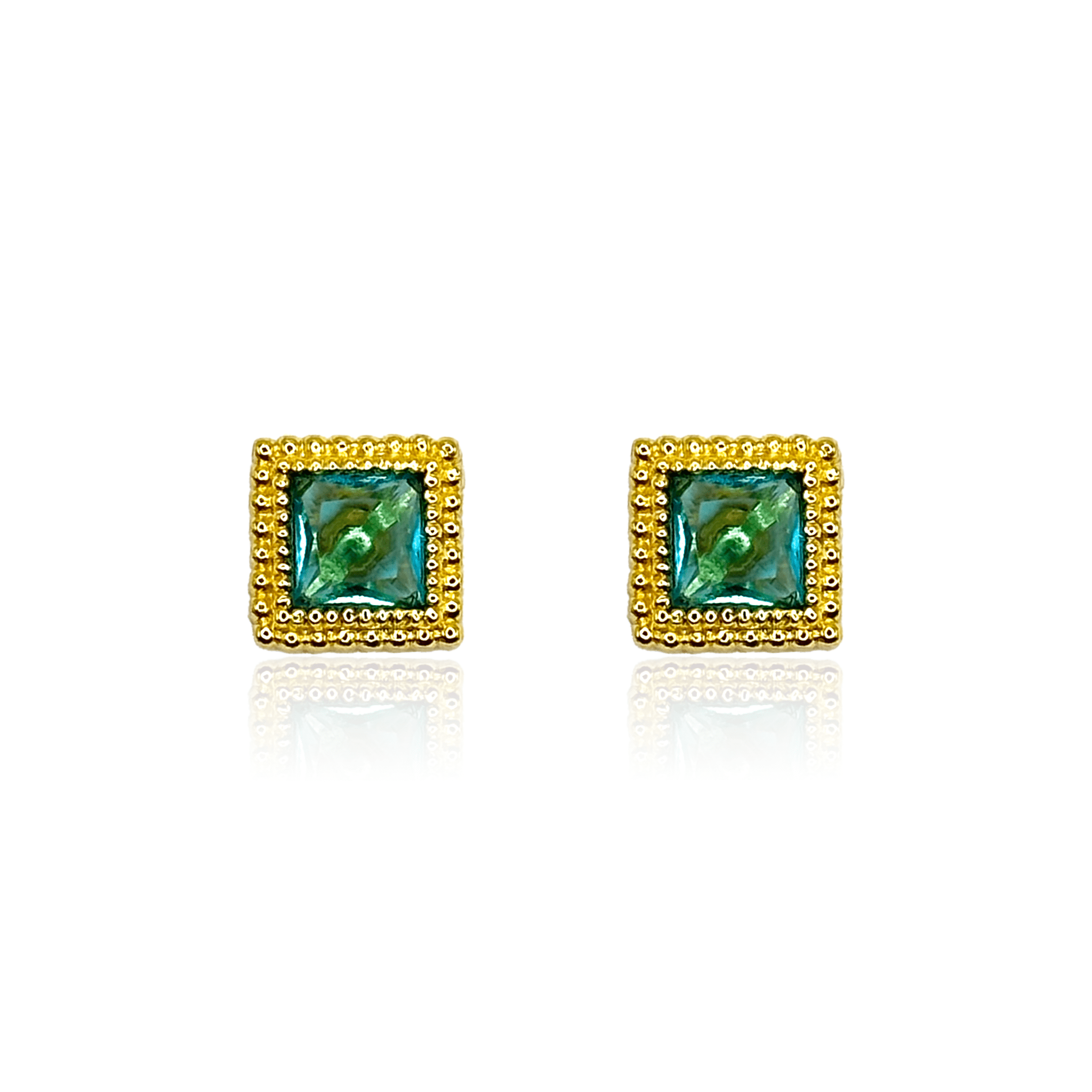 Etruscan Tessera Earrings - BOA PALACE