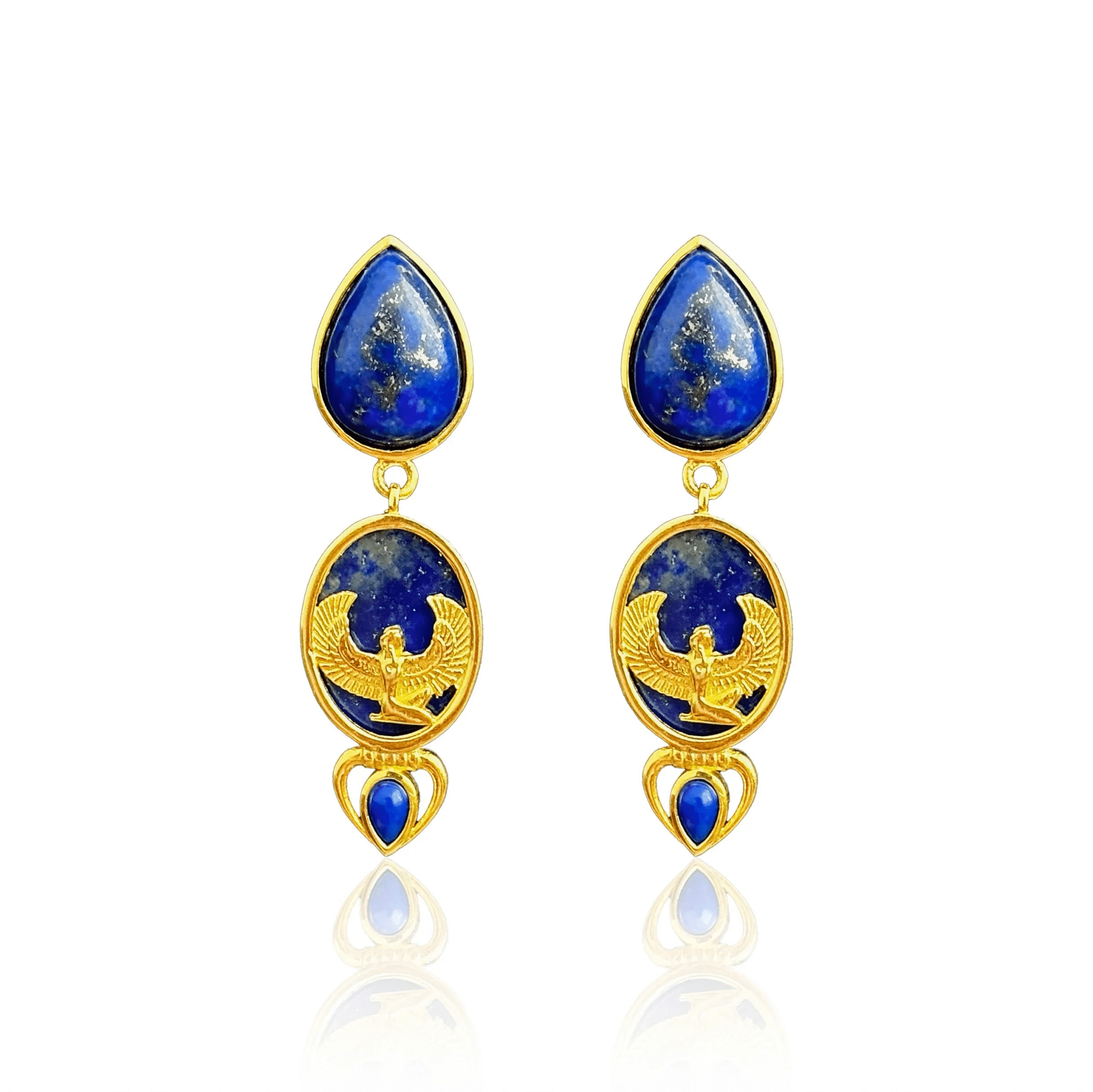 Goddess Isis Earrings - BOA PALACE