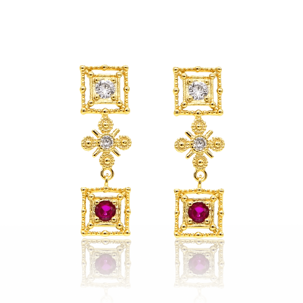 Gothic Majesty Earrings - BOA PALACE