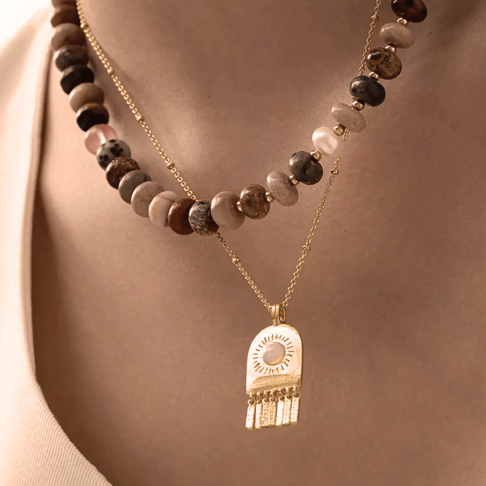"Hanging Sun Rays" Amulet - BOA PALACE