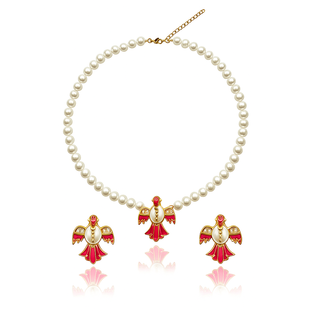 Jahanara Dove Jewelry Set - BOA PALACE