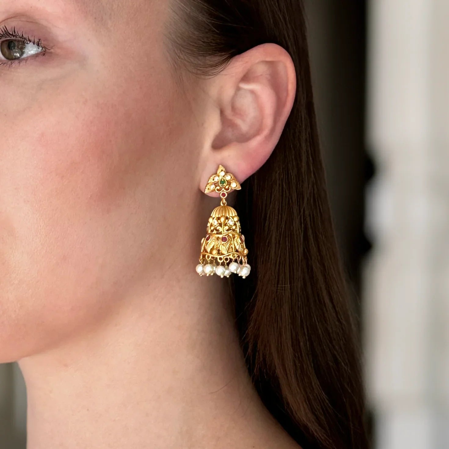 Jhumka Earrings - BOA PALACE
