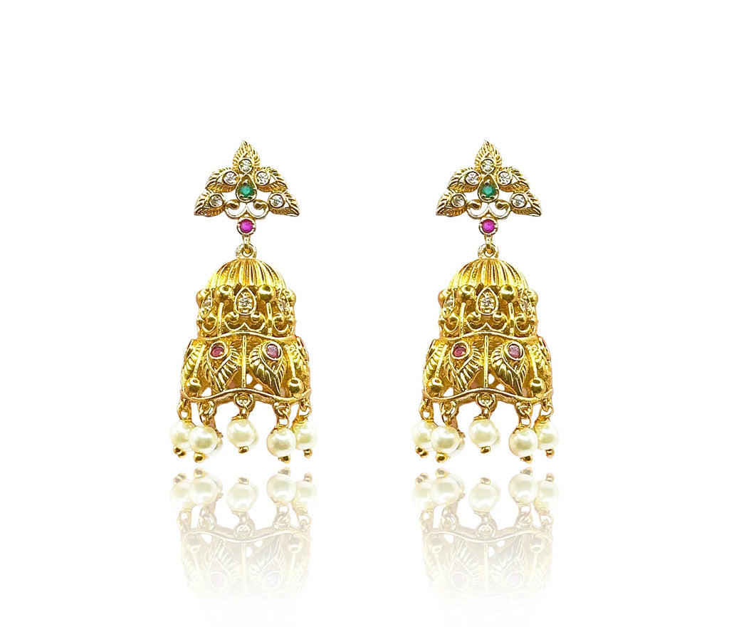 Jhumka Earrings - BOA PALACE