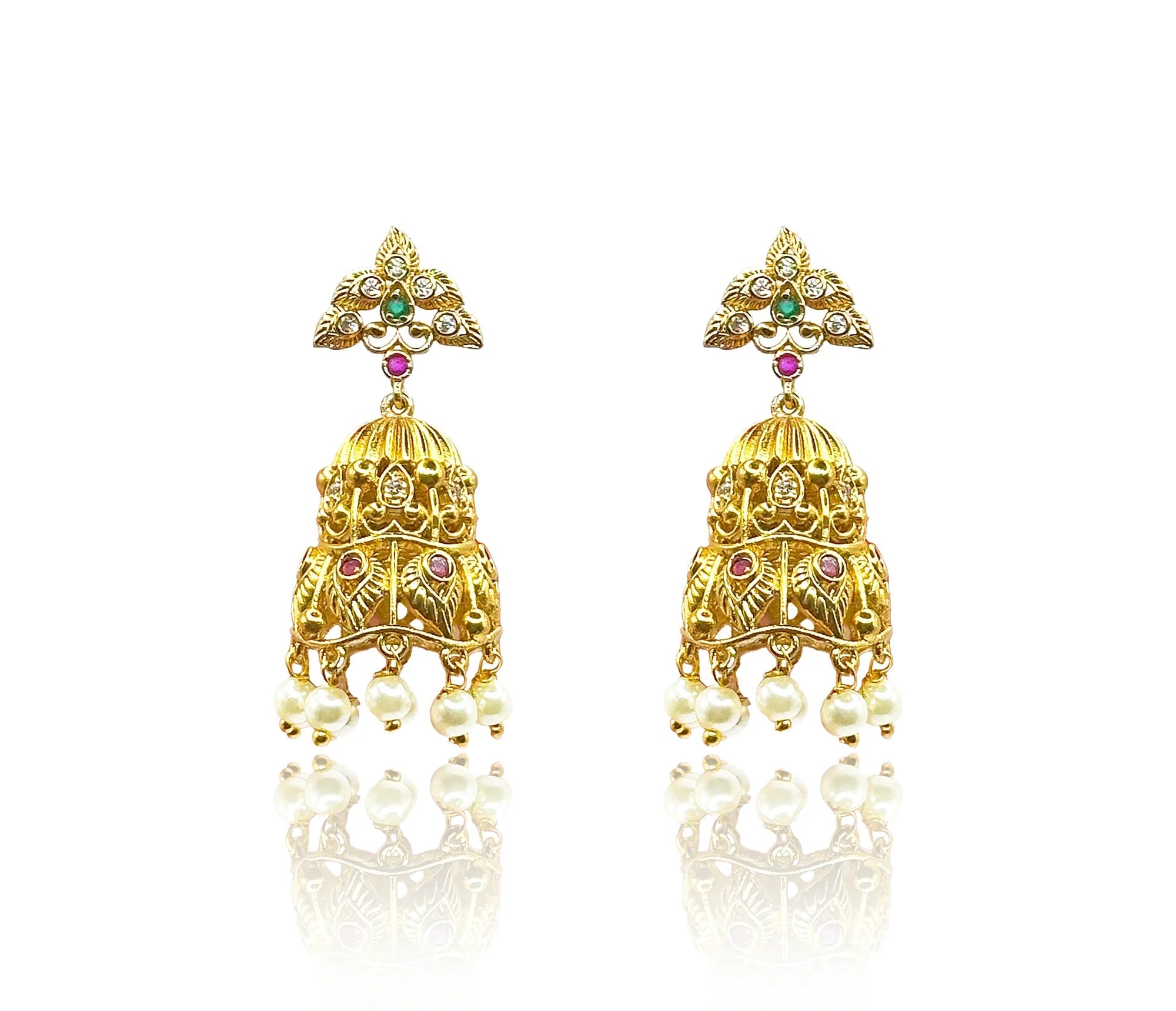 Jhumka Earrings - BOA PALACE