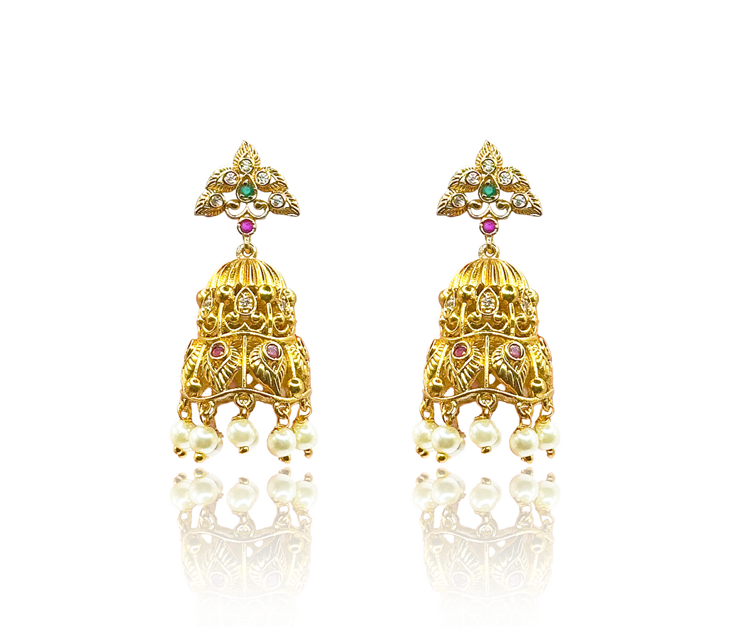 Boucles d'oreilles Jhumka
