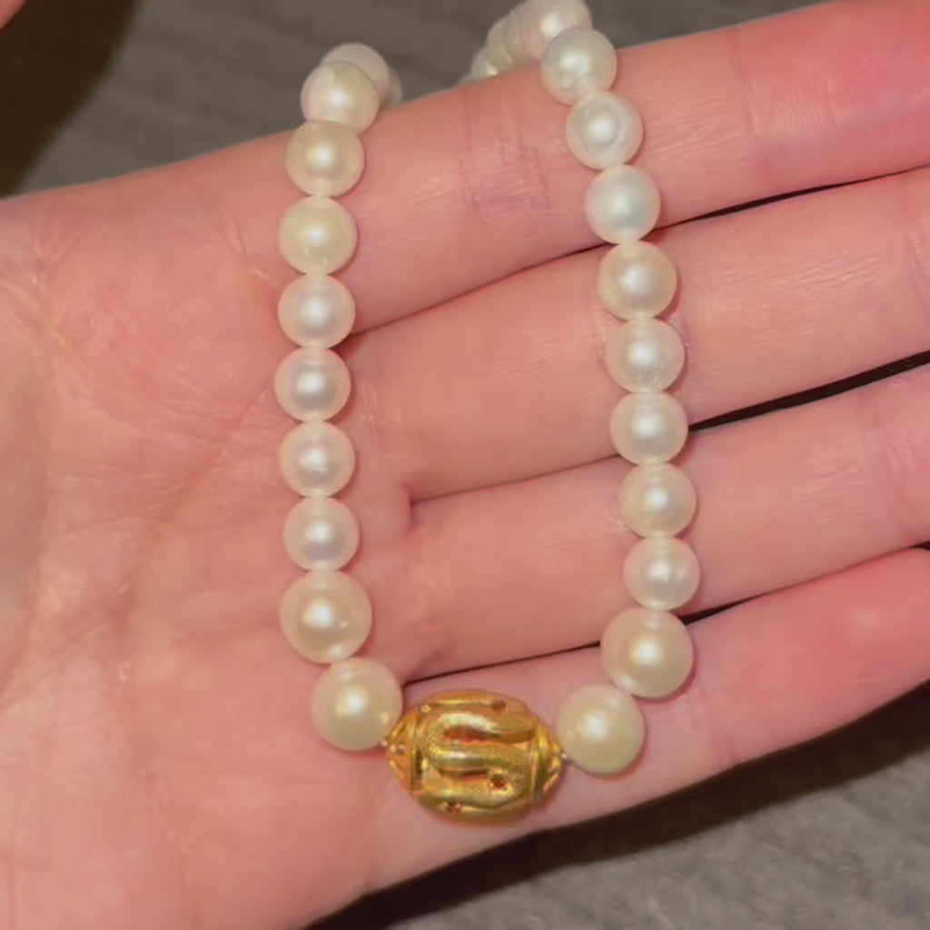 Choker With a Snake Charm / Gold