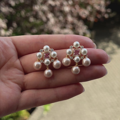Pink Baroque Pearls