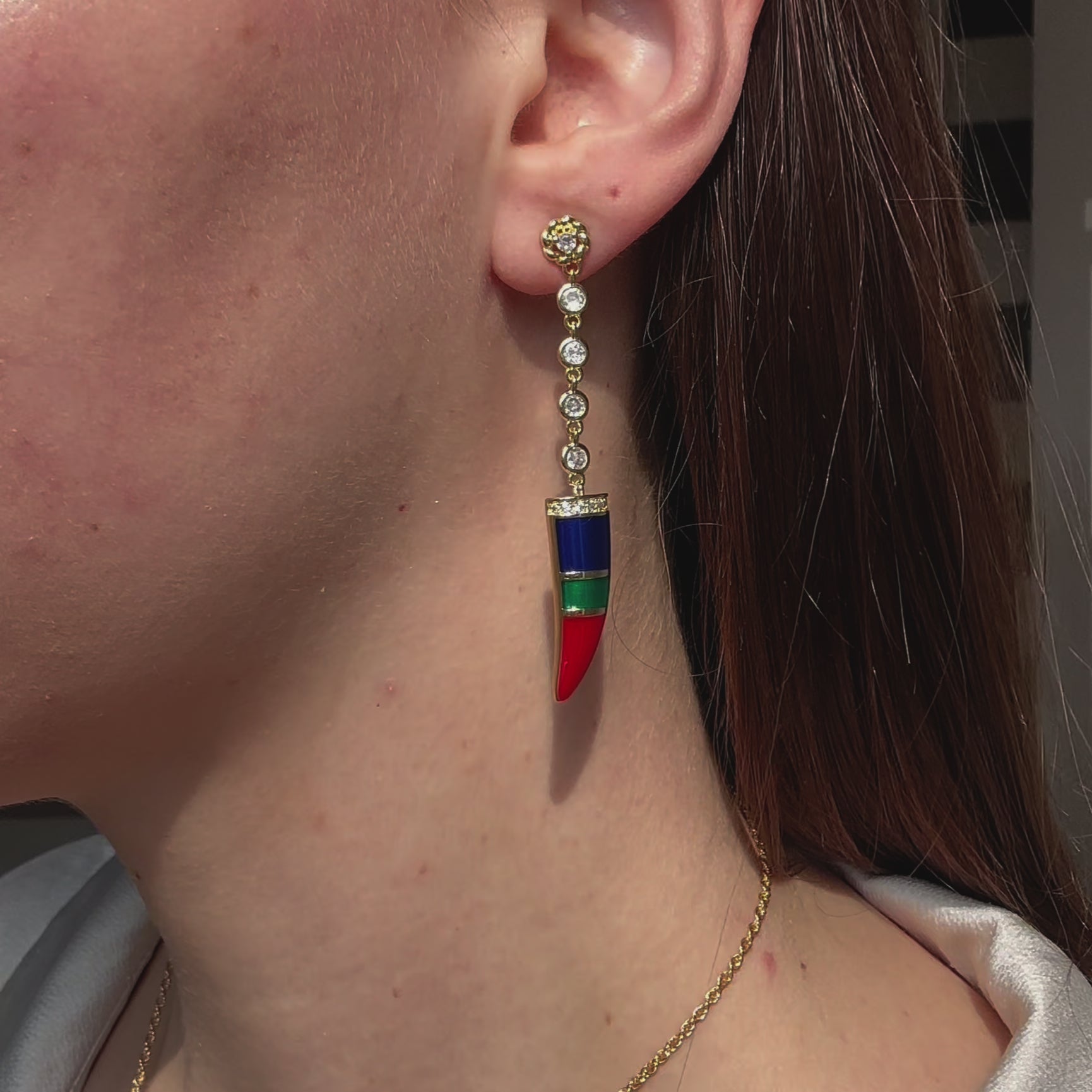Cornicello Royale Earrings
