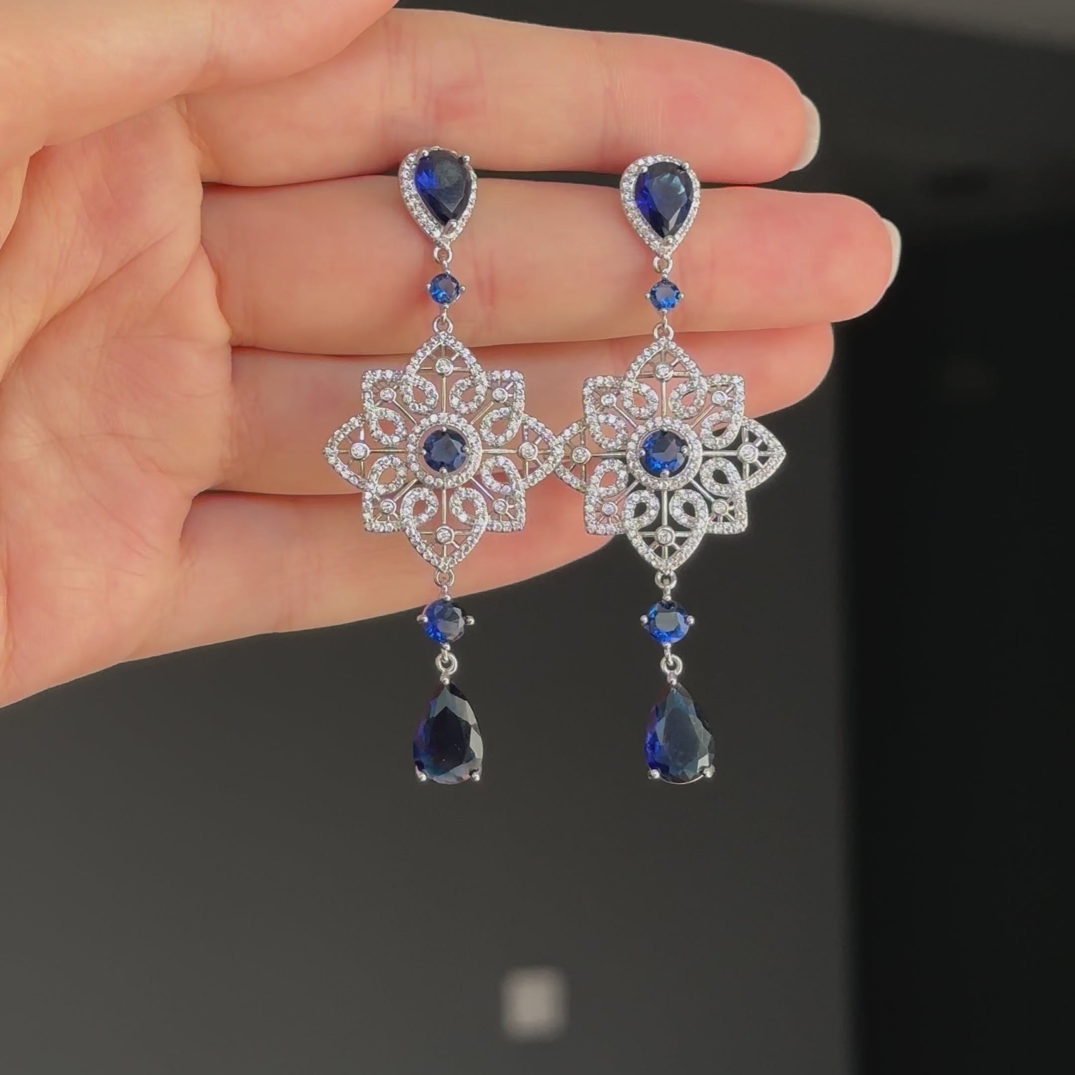 Winter Drops Earrings