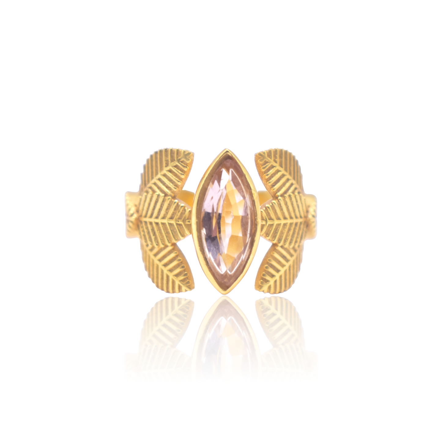 Gold Lotus Bloom Ring