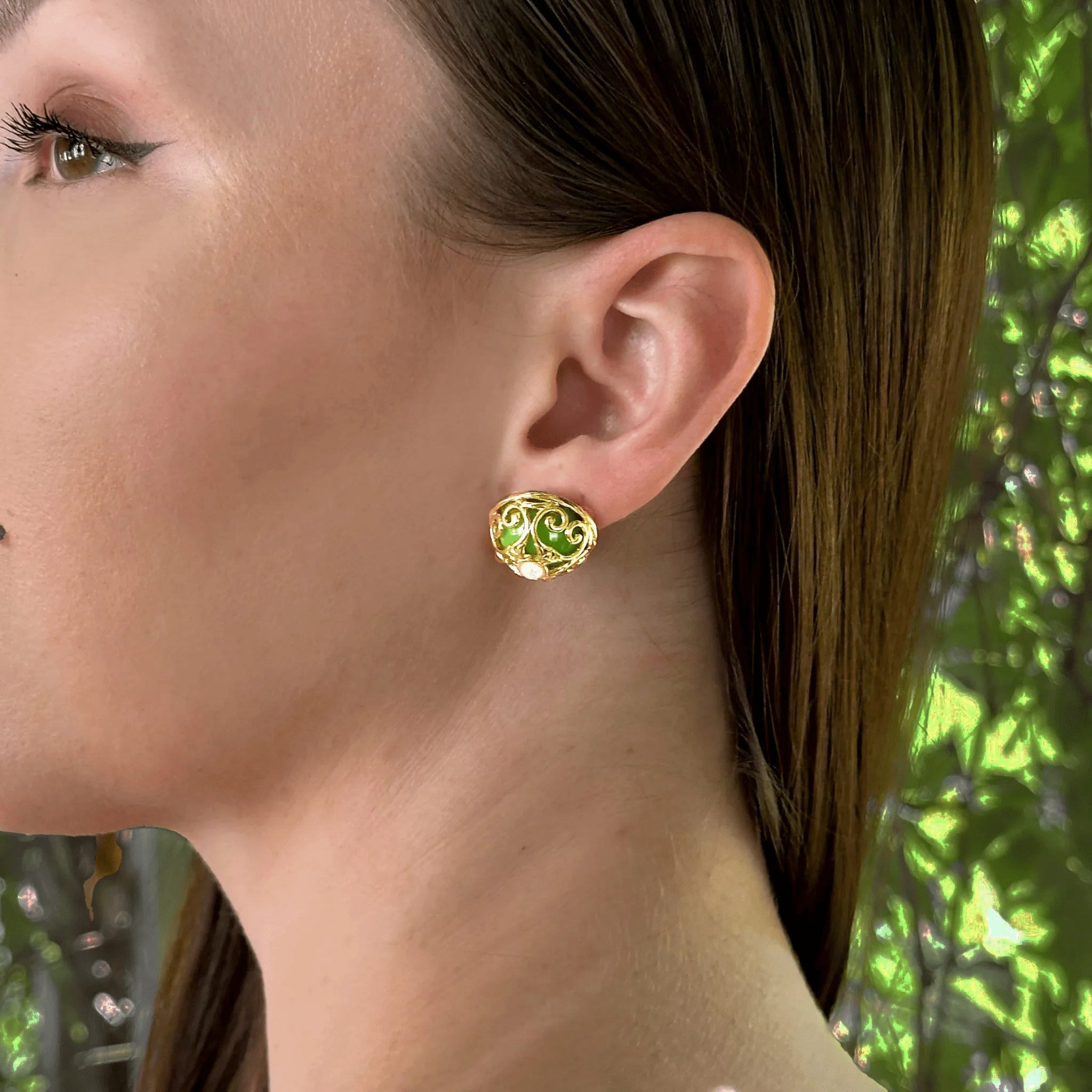 Secret of the Oasis Earrings - BOA PALACE