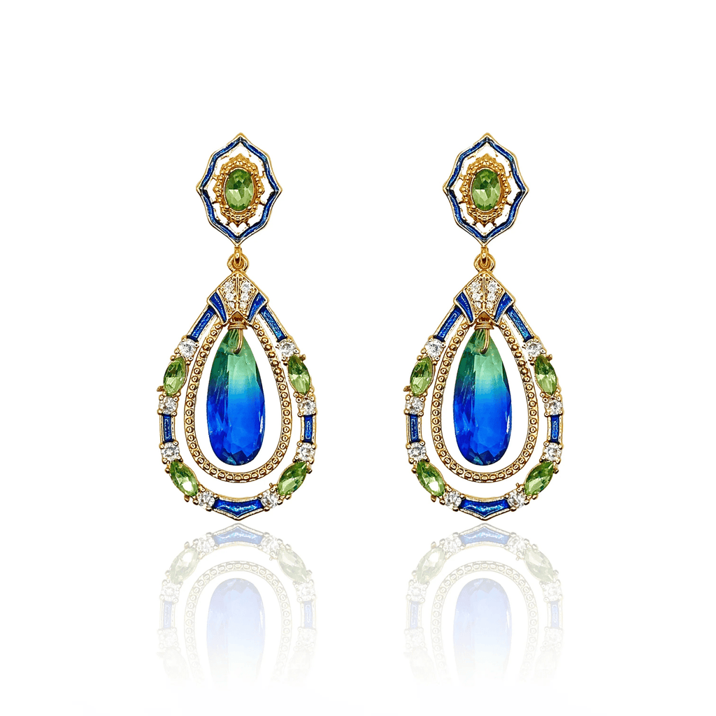 Treasure of The Nile Earrings - BOA PALACE